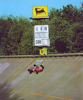 The Monza Banking in 1961