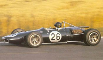 Gurney driving Eagle, France 1966