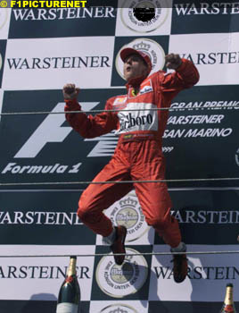 Winner Schumacher at Imola