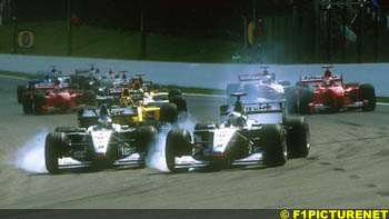 A definitive Coulthard start at Spa