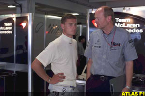 David Coulthard, today