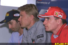 Thursday Five - Irvine, Hakkinen and Frentzen