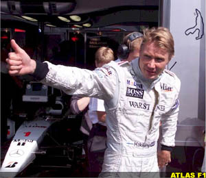 Mika Hakkinen, today