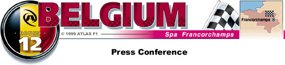 Thursday Five Press Conference - Belgian GP