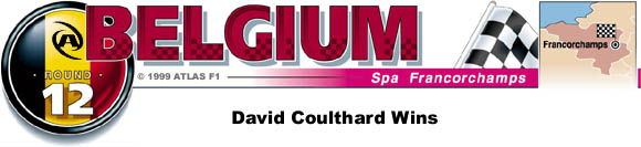 David Coulthard Wins - Belgian GP