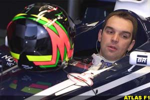 Jorg Muller in the Williams