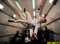 David Coulthard floats