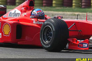 Salo in the Ferrari, today