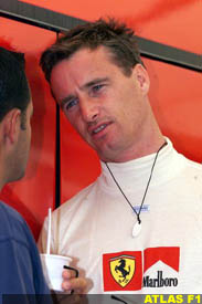 Eddie Irvine, today