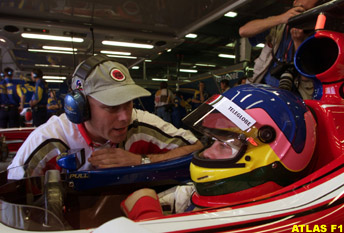 Jock Clear and Jacques Villeneuve