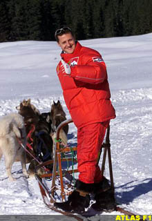 Schumacher at Madonna di Campiglio