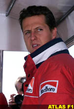 Michael Schumacher in Barcelona