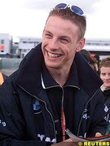 Happy Jenson Button