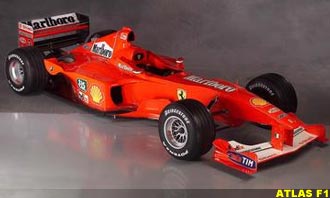 The Ferrari F1-2000