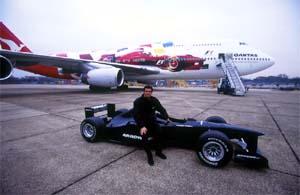 de la Rosa and the Qantas Boeing