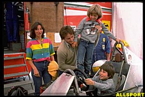 The Villeneuve family at the 1979 Canadian GP