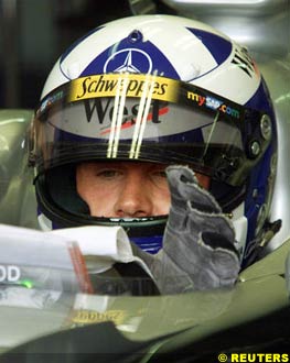 David Coulthard, today