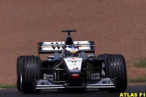 Hakkinen on track, today