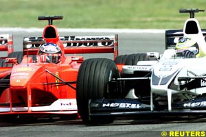 The Schumacher Bros duel it out, today