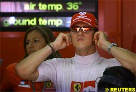 Michael Schumacher, today