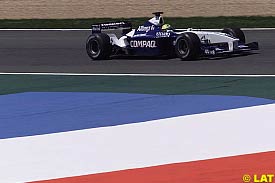Ralf Schumacher in action today