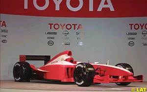 The new Toyota F1