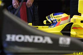 Jarno Trulli at Interlagos, today