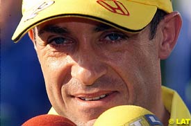 Jean Alesi in Japan last week