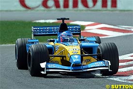 Button Glad to Score for Renault at Home