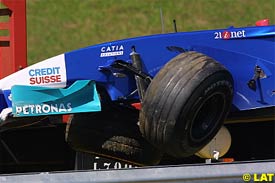 Heidfeld's car' Race