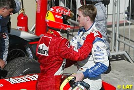 Ralf Vows to Beat Michael Next Time