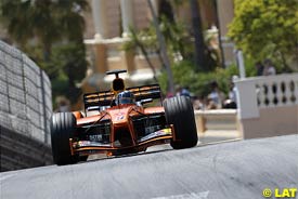 Frentzen Happy with Second Point of 2002