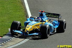 Villeneuve Slowest at Silverstone