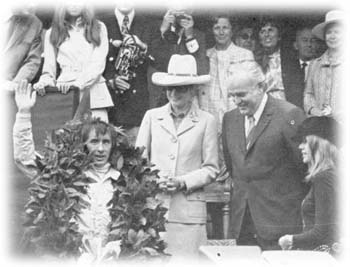 Jackie Stewart wins the Monaco GP