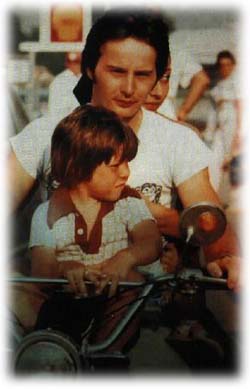 Gilles Villeneuve and son Jacques