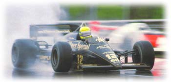 Ayrton Senna wins in Estoril