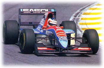 Rookie Rubens Barrichello in Brazil