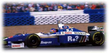 Jacuqes Villeneuve in the 97 Williams