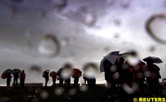 Spectators at Silverstone