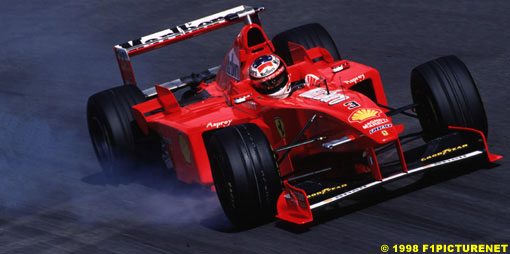 Schumacher does it