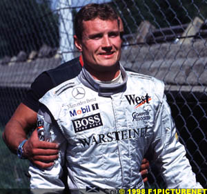 Coulthard walks back