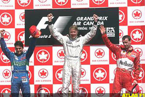 1999 Canadian Gp - Podium